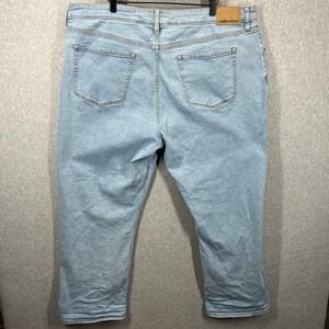 The Hundreds Denim Jeans Mens 42x30 Light Blue Stone Wash Straight Leg‎ EUC